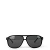 ELLIS-2 Recycled Brown Aviator Sunglasses 2 ELLIS-2 Recycled Brown Aviator Sunglasses -Fashion Clothing Store FW23 Sunglasses Ellis2 Black 1