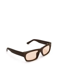 SHIBA Rectangle Sunglasses -Fashion Clothing Store FW23 Sunglasses shiba chocolate 3