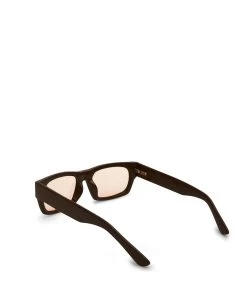 SHIBA Rectangle Sunglasses -Fashion Clothing Store FW23 Sunglasses shiba chocolate 5