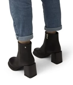 SIVAN Women's Vegan High Heel Boots -Fashion Clothing Store FW23 shoes Sivan Black 2 2