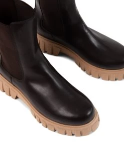 BRIDY - Women's Vegan Chelsea Boots -Fashion Clothing Store FW23 shoes bridy truffle 6 jpg