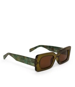 IVVY-2 Recycled Rectangle Sunglasses -Fashion Clothing Store FW23 sunglasses ivvy2 olivemix 3