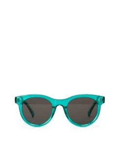 JAZI-2 Recycled Round Sunglasses -Fashion Clothing Store FW23 sunglasses jazi2 TEAL 1