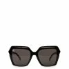 LOIS-2 Recycled Square Sunglasses -Fashion Clothing Store FW23 sunglasses lois2 black 1