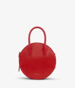 KATE MINI Vegan Crossbody Bag - Vintage -Fashion Clothing Store Holiday18 Vintage KateMini Red 1