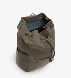GRECO Vegan Backpack - Canvas -Fashion Clothing Store SS17 canvas greco olive 4