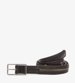 SALVI Women's Vegan Leather Belt -Fashion Clothing Store SS18 Belts Dwell Salvi Black 1