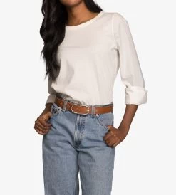 NEIL Women's Vegan Leather Belt -Fashion Clothing Store SS18 Belts Vintage Neil Orchid 2