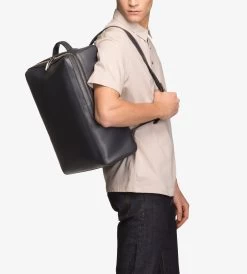 KOWLOON Vegan Backpack - Dwell -Fashion Clothing Store SS18 Dwell KowloonLg Black 2