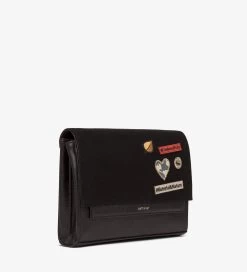 VAANI Vegan Crossbody - Dwell -Fashion Clothing Store SS18 Dwell Vaani Black 3