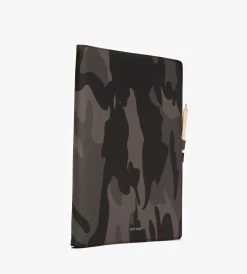 MAGISTRAL Vegan Notepad Cover - Camo -Fashion Clothing Store SS18 SVG Magistral BlackCamo 3