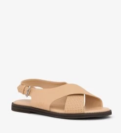 VILLERAY Vegan Criss Cross Sandals -Fashion Clothing Store SS18 Sleek Villeray Sand 3