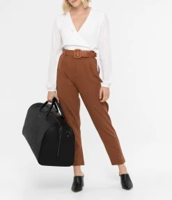 HAPAK Vegan Weekender Bag - Dwell -Fashion Clothing Store SS20 Dwell Hapak Black 3