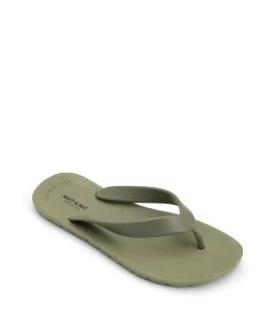 ALBERTA Vegan Flip Flops -Fashion Clothing Store SS20 Shoes Alberta Olive 2