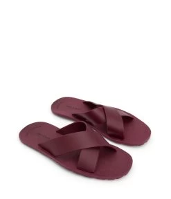 LORENA Vegan Cross Sandals -Fashion Clothing Store SS20 Shoes Lorena Berry 2