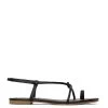 ARTIE Women's Vegan Flat Sandals -Fashion Clothing Store SS21 Shoes Artie Black 1