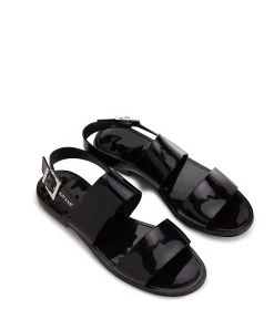 GLAM Women's Vegan Waterproof Sandals -Fashion Clothing Store SS21 Shoes Glam Black 2