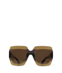 AVILA Square Sunglasses 15 AVILA Square Sunglasses -Fashion Clothing Store SS21 Sunglasses Avila Brown 1