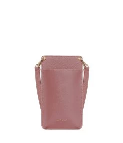 CUE Vegan Crossbody Phone Bag - Purity 28 CUE Vegan Crossbody Phone Bag - Purity -Fashion Clothing Store SS22 SVG Cue Rose 1