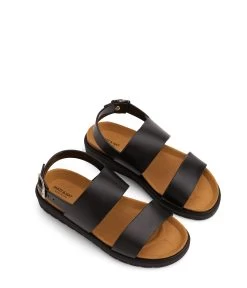 ASHAI Vegan Sandals -Fashion Clothing Store SS22 Shoes Ashai Black 3