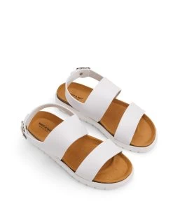 ASHAI Vegan Sandals -Fashion Clothing Store SS22 Shoes Ashai White 3