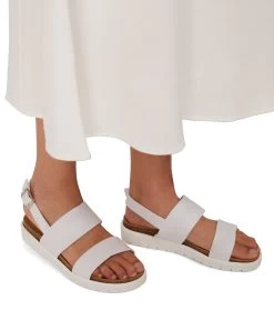 ASHAI Vegan Sandals -Fashion Clothing Store SS22 Shoes Ashai white 2