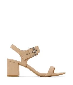ELYSA Women's Vegan High Heel Sandals -Fashion Clothing Store SS22 Shoes Elysa Sand 1