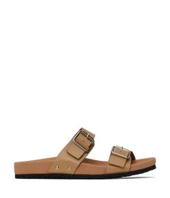 IBAKA Women's Vegan Buckle Sandals -Fashion Clothing Store SS22 Shoes Ibaka Soy 1
