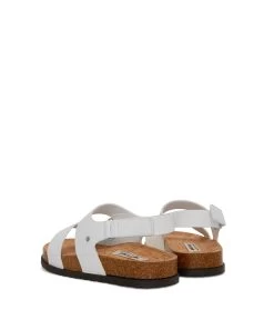 IDLY Women's Vegan Sandals -Fashion Clothing Store SS22 Shoes Idly white 5