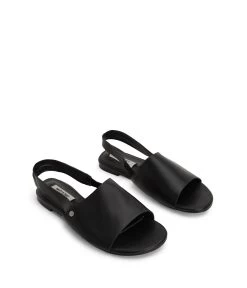 LOU Women's Vegan Slingback Sandals -Fashion Clothing Store SS22 Shoes Lou black 3