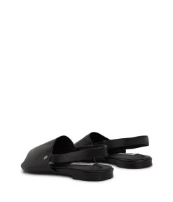 LOU Women's Vegan Slingback Sandals -Fashion Clothing Store SS22 Shoes Lou black 5