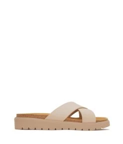MANDI Women's Vegan Sandals -Fashion Clothing Store SS22 Shoes Mandi Nude 1