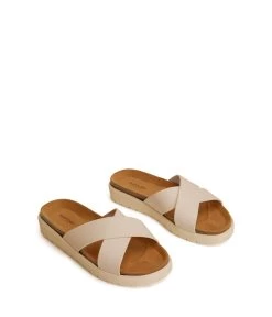 MANDI Women's Vegan Sandals -Fashion Clothing Store SS22 Shoes Mandi Nude 3