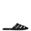 PEARL Women's Vegan Open Sandals -Fashion Clothing Store SS22 Shoes Pearl Black 1