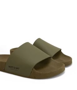 SUKI Women's Vegan Sandals -Fashion Clothing Store SS22 Shoes Suki green 6