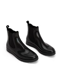 CHELZ Vegan Rain Boots 17 CHELZ Vegan Rain Boots -Fashion Clothing Store SS22 Shoes chelz black 3