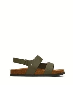 IDLY Women's Vegan Sandals -Fashion Clothing Store SS22 Shoes idly khaki 1