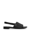 LOU Women's Vegan Slingback Sandals -Fashion Clothing Store SS22 Shoes lou black 1