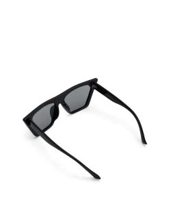 MYATT Leopard Retro Square Sunglasses -Fashion Clothing Store SS22 Sunglasses myatt black 5
