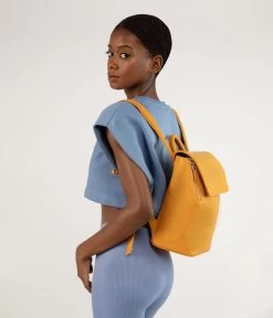 FABIMINI Vegan Backpack - Arbor -Fashion Clothing Store SS23 Arbor Fabimini marigold 2 1