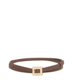 PATH Vegan Leather Waist Belt -Fashion Clothing Store SS23 Belts Purity Path Chocolate 1