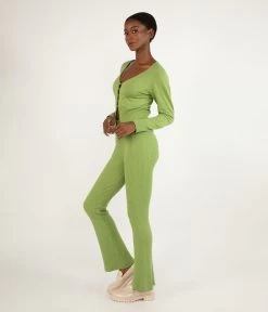 COLETTE Women's Bamboo Ribbed Pants 19 COLETTE Women's Bamboo Ribbed Pants -Fashion Clothing Store SS23 Loungewear colette cactus 2 2