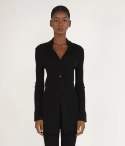 PEARL Women's Bamboo Ribbed Cardigan -Fashion Clothing Store SS23 Loungewear pearl cactus 2 1