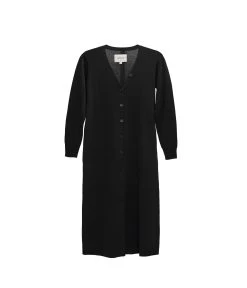 FRANEK Long Sleeve Button Front Longline Cardigan