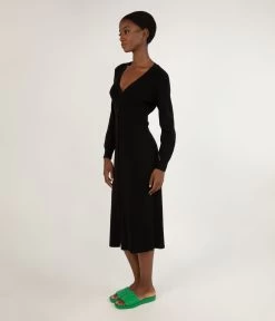 FRANEK Long Sleeve Button Front Longline Cardigan -Fashion Clothing Store SS23 Outerwear franek chestnut 2 2