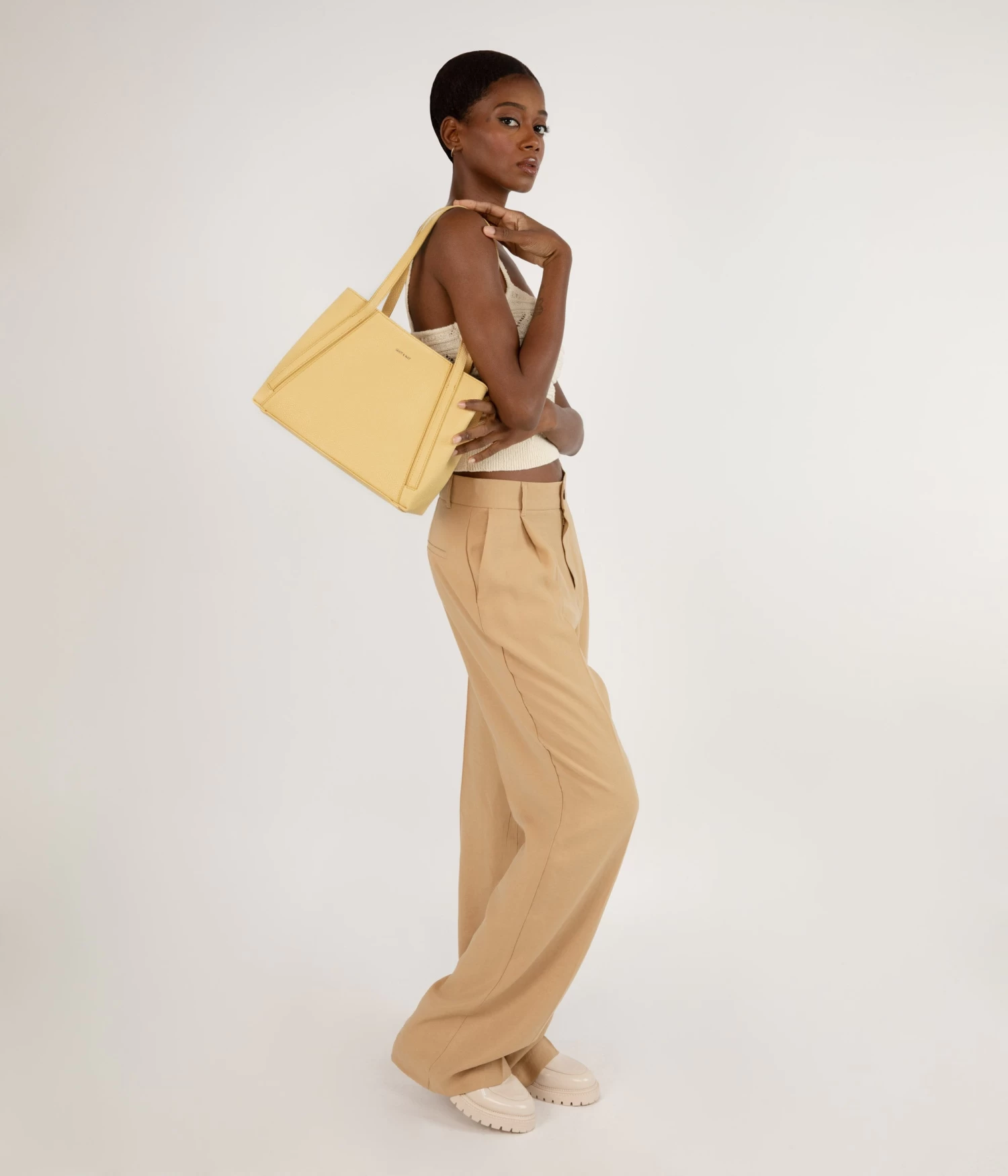 ZOEY Vegan Tote Bag- Purity 15 ZOEY Vegan Tote Bag- Purity - Image 13