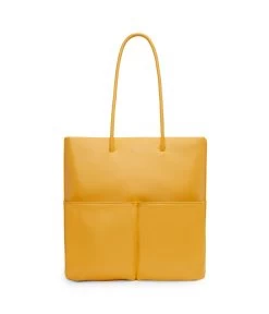 BERTA Vegan Tote Bag - Sol -Fashion Clothing Store SS23 Sol Berta citrine 1