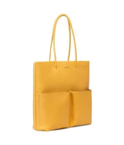 BERTA Vegan Tote Bag - Sol -Fashion Clothing Store SS23 Sol Berta citrine 3