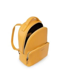 CAROSM Small Vegan Backpack - Sol -Fashion Clothing Store SS23 Sol carosm citrine 4