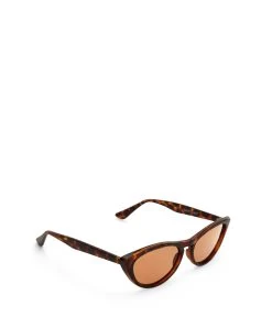AMARA Brown Cat-Eye Sunglasses 10 AMARA Brown Cat-Eye Sunglasses -Fashion Clothing Store SS23 Sunglasses Amara Brown 3